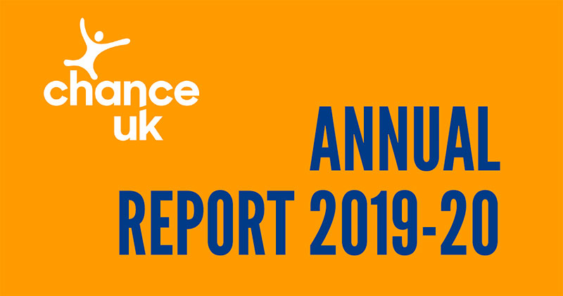 Chance UK Annual Report 2019-2020